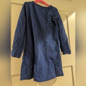 Primary Royal Blue Cozy Dress - Size 6-7